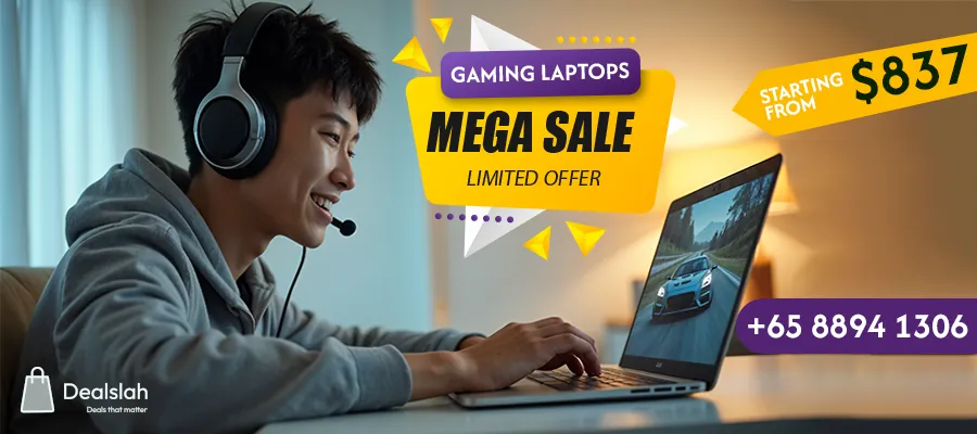 Banner for Gaming Laptops